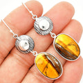 Natural Tiger Eye - Africa Earrings E-1077 SDE84282