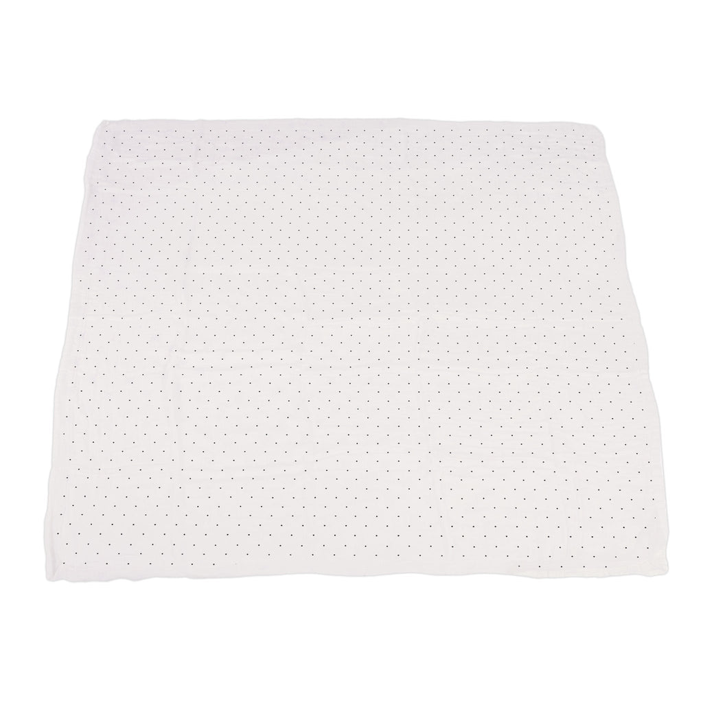 Canyon Sunset Flowers and White Polka Dot Newcastle Blanket