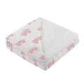 Pink Monster Trucks & Pink Polka Dot Bamboo Newcastle Blanket