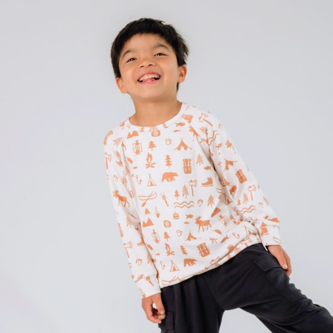 Baby/Kids' Bamboo Raglan Pullover | Sprig