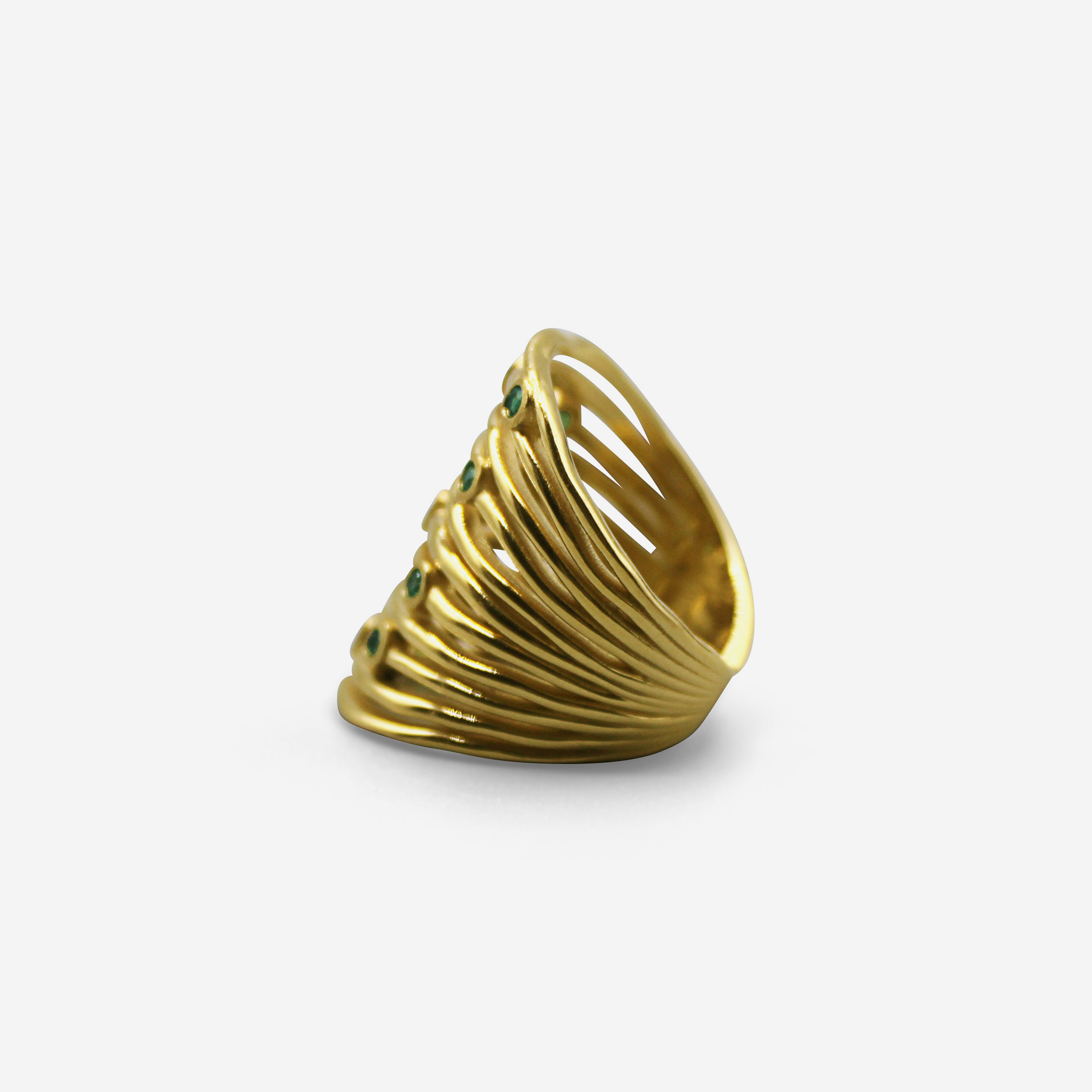Statement Gold Stacking Ring | Fine Jewelry