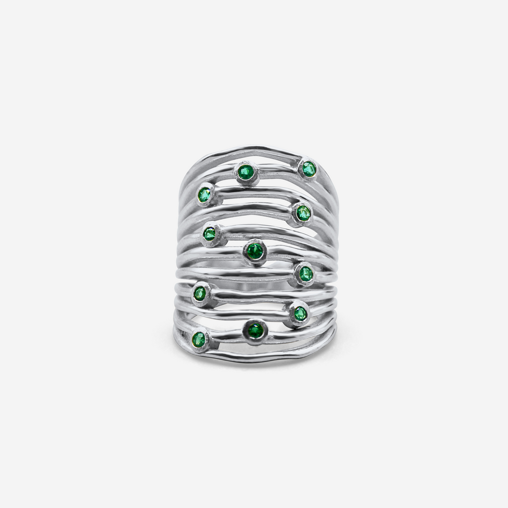 Statement Gold Stacking Ring | Fine Jewelry