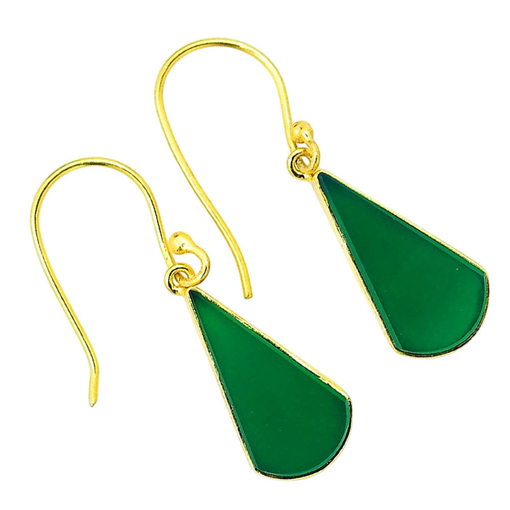 Green Onyx Earrings EM-1001 TE01073