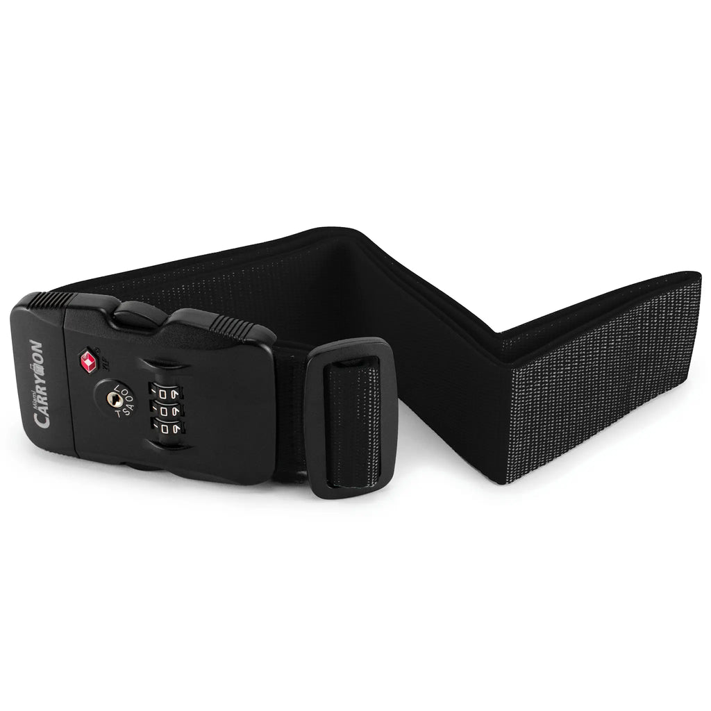 Adjustable TSA Approved Combination Lock Luggage Strap