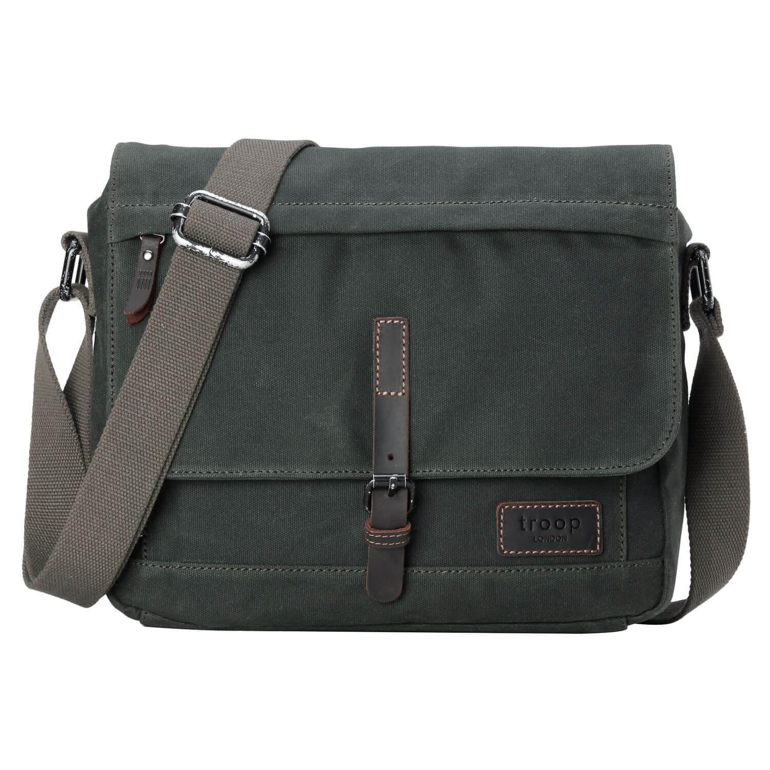 Heritage Waxed Canvas Messenger Bag | TRP0443
