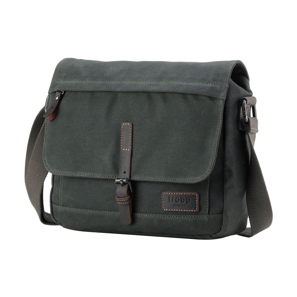 Heritage Waxed Canvas Messenger Bag | TRP0443