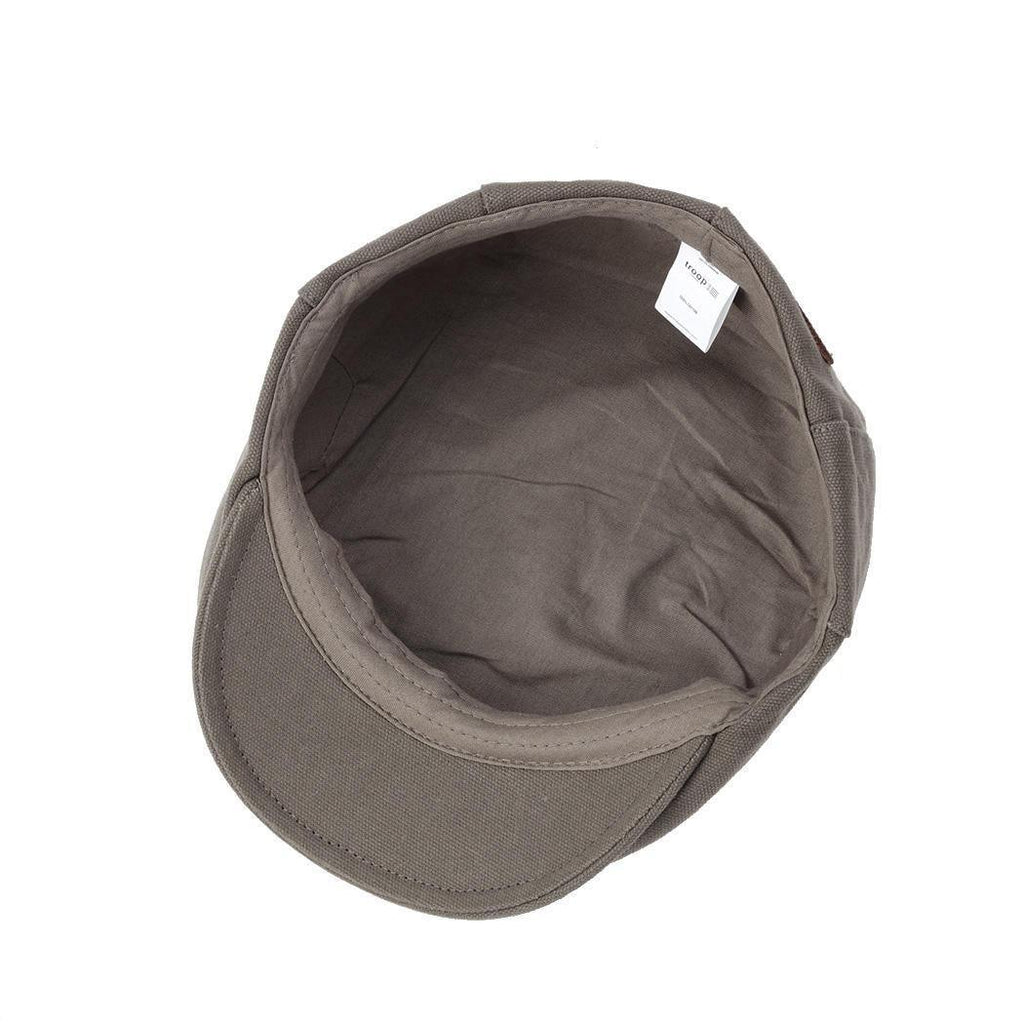 Waxed Canvas Flat Cap | TRP0503