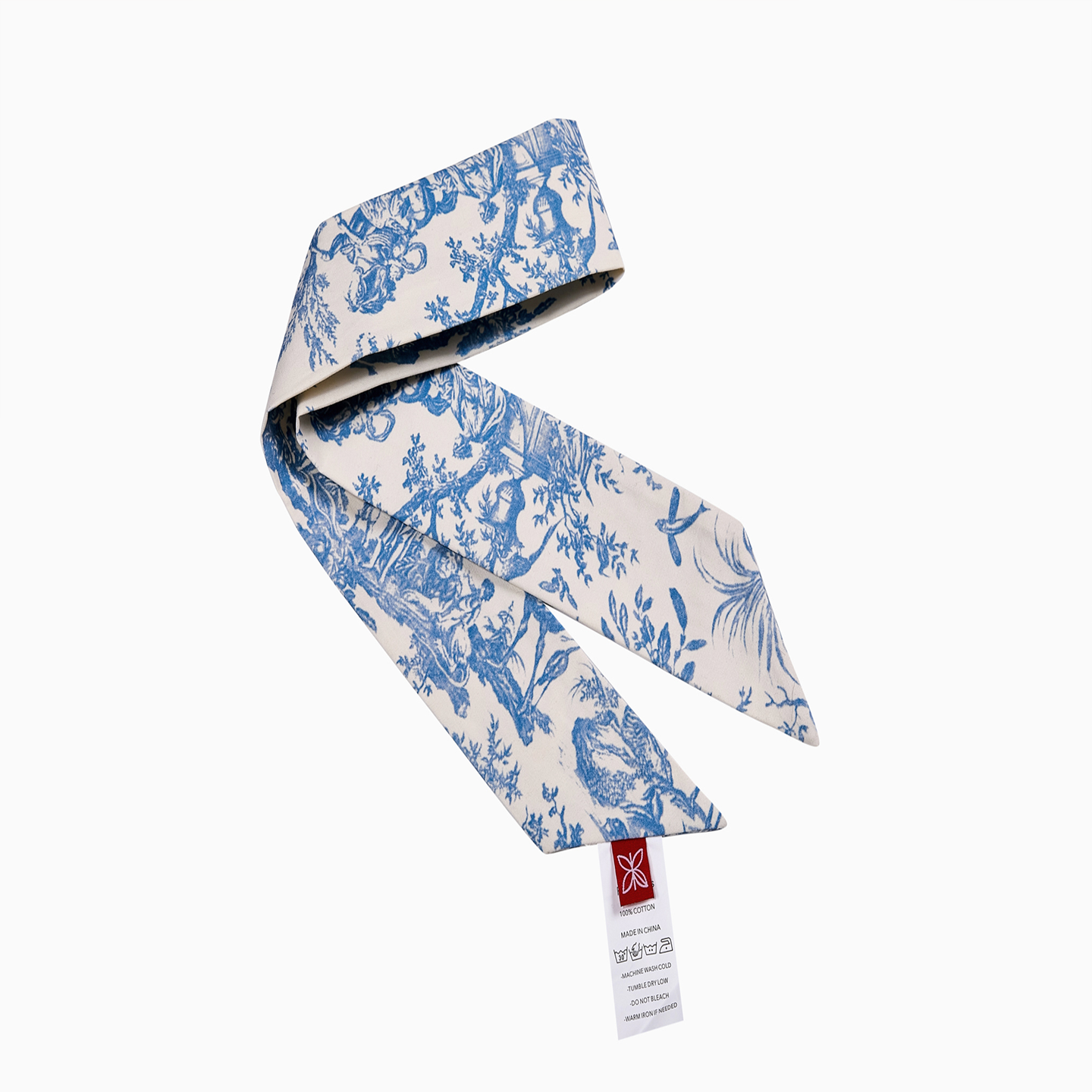 French Toile de Jouy Premium Cotton Twilly