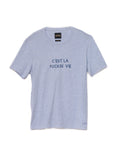 "c'est la fuckin vie" Graphic Short Sleeve Knit Tee