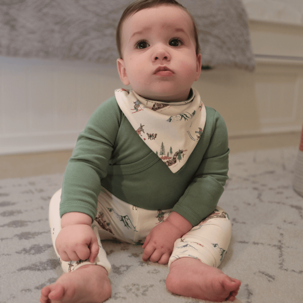 long bodysuit | Basil Green