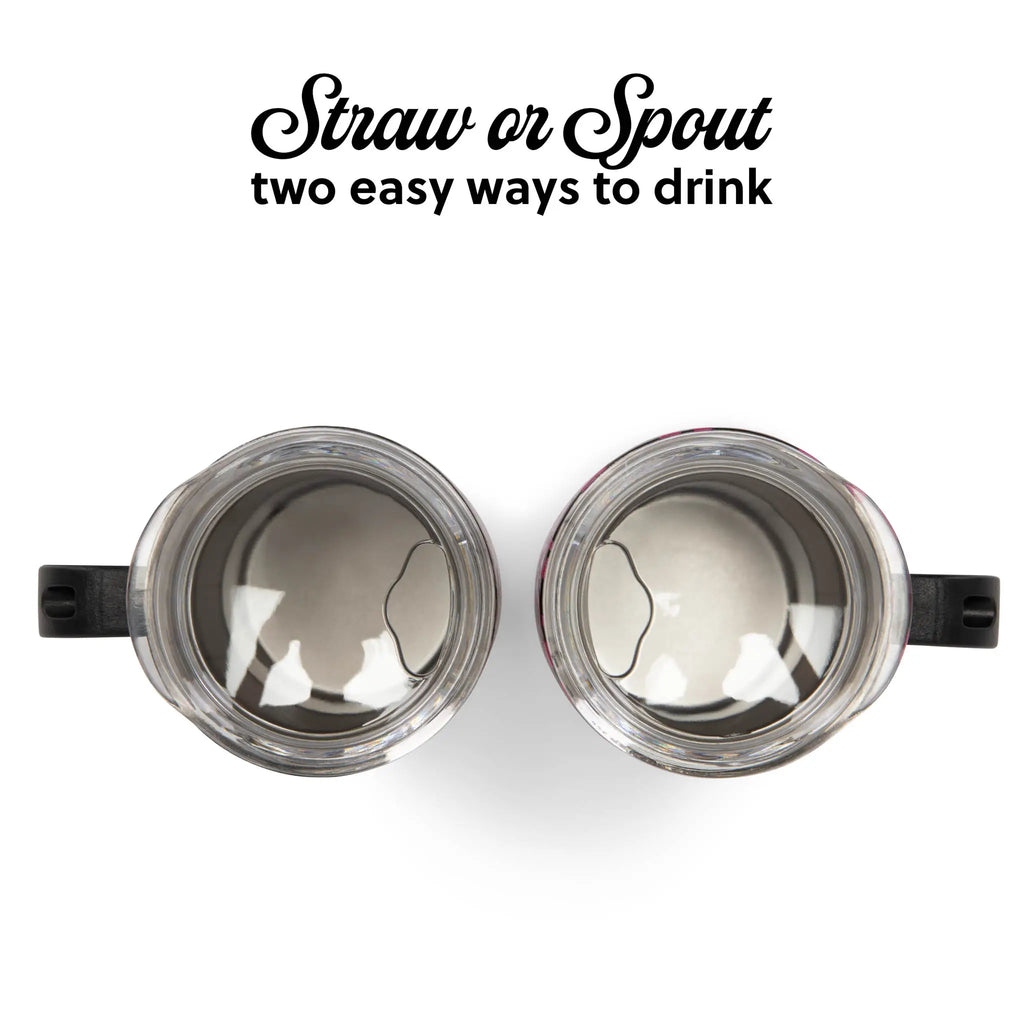 2 Piece Bold 3oz Stainless Steel Mini Tumbler Set