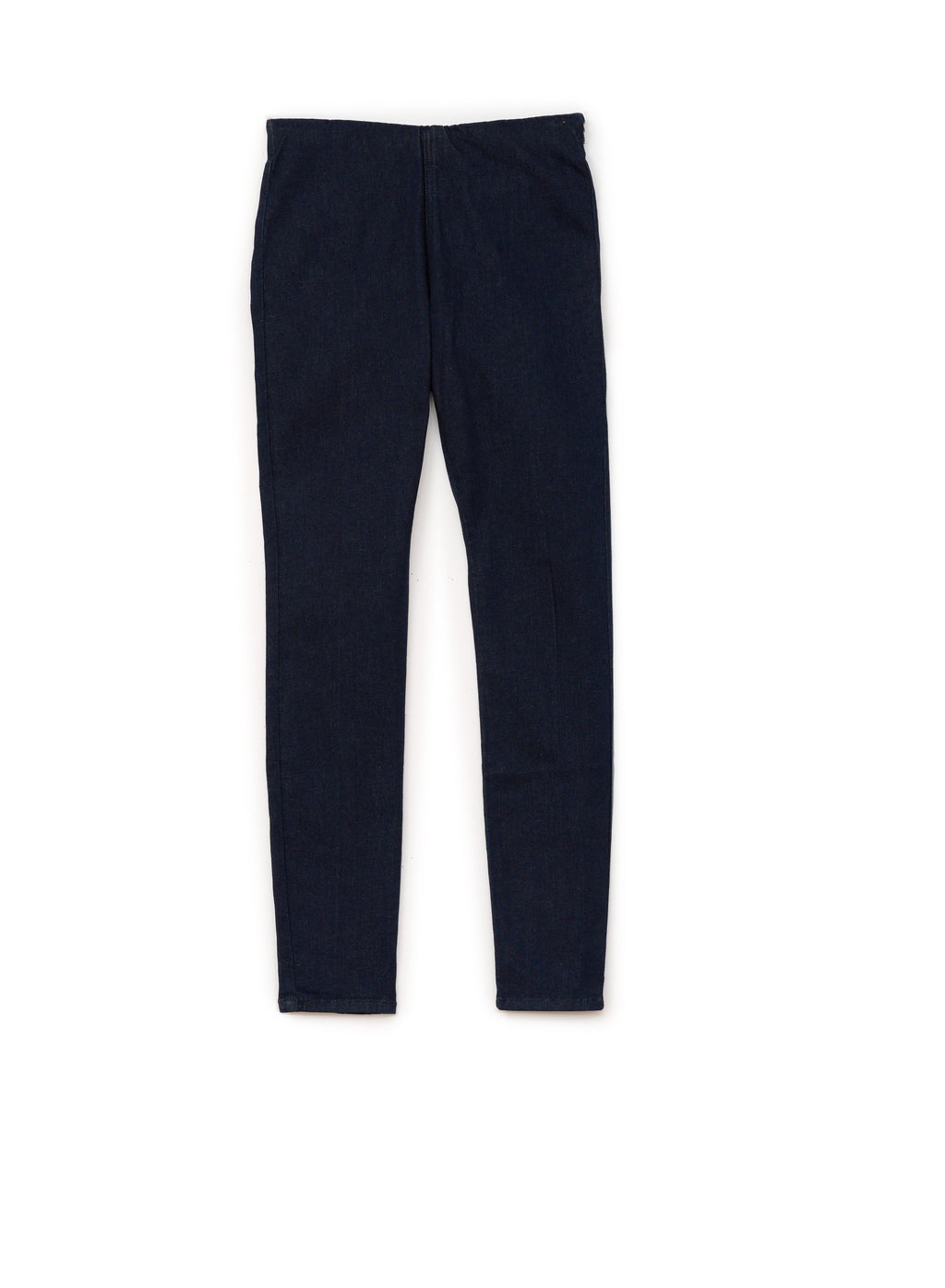 Dark Indigo Cotton-Stretch Denim Legging