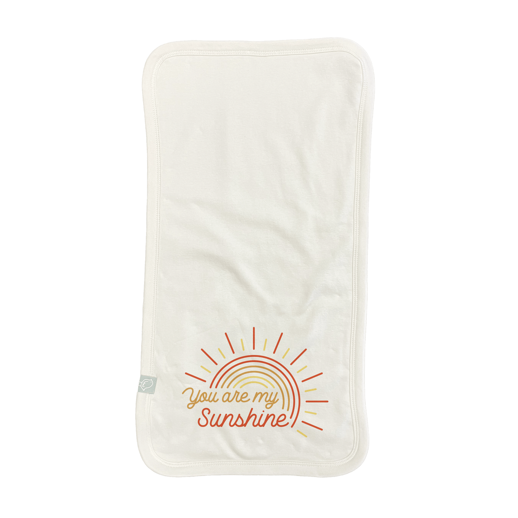 burp cloth | you are my sunshine