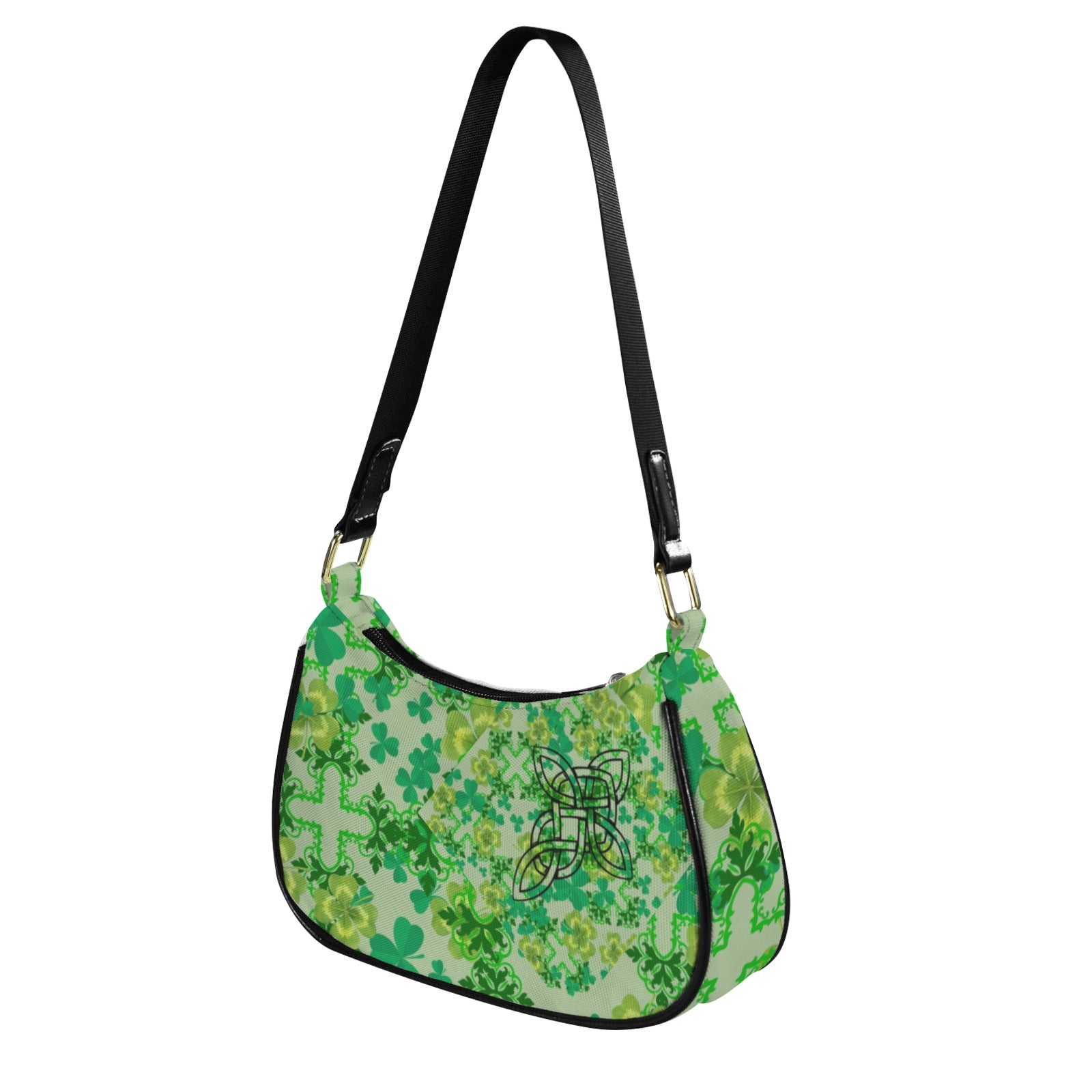 Celtic Crosses Hobo Shoulder Bag — Back Alley Exclusive