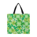 Clover and Celtic Crosses Large Tote - Back Alley Exclusive