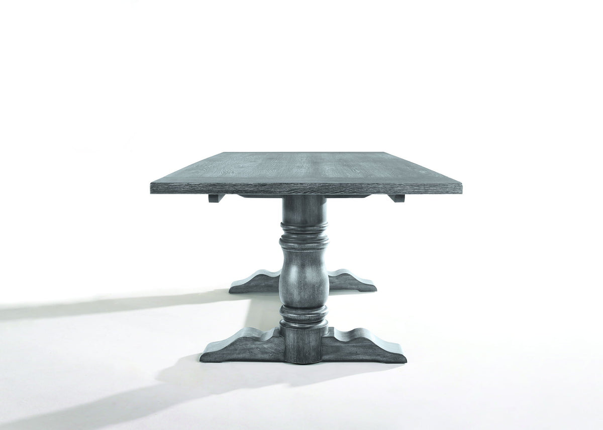 Leventis Dining Table in Weathered Gray
