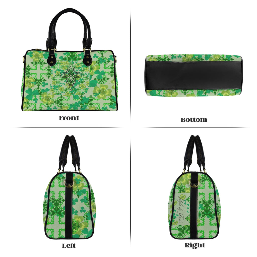 Celtic Crosses Large Carry-On Travel Bag — Back Alley Exclusive