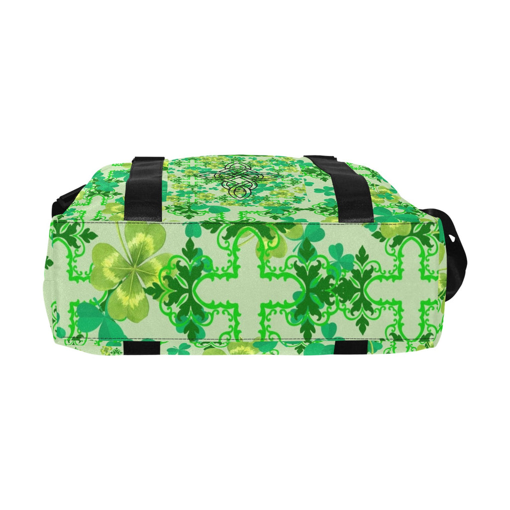Clover & Celtic Crosses Small Trolley Duffle Bag