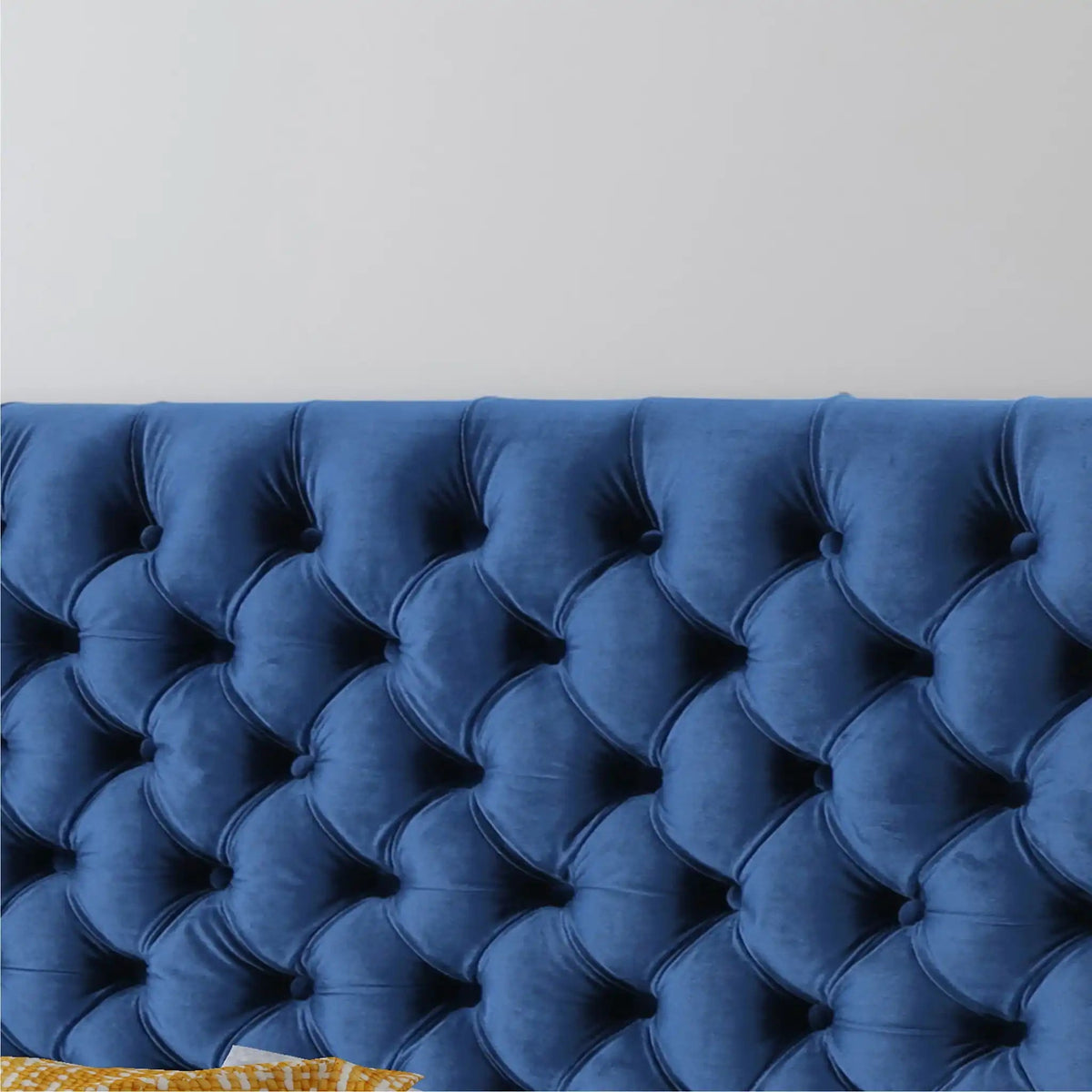 Annecy Contemporary Upholstered Headboard with Diamond Tufting and Adjustable Height - Queen