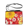 Hearts and Daisies Slim Clutch Bag — Back Alley Exclusive