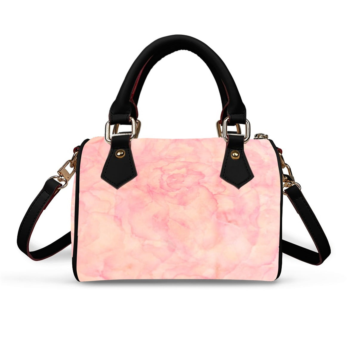 One Precious Rose Barrel Handbag