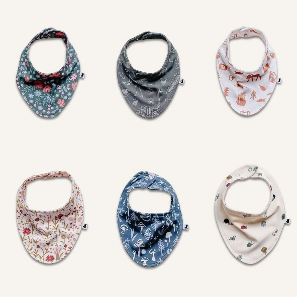 Bamboo Baby Bib | Eucalyptus Gingham