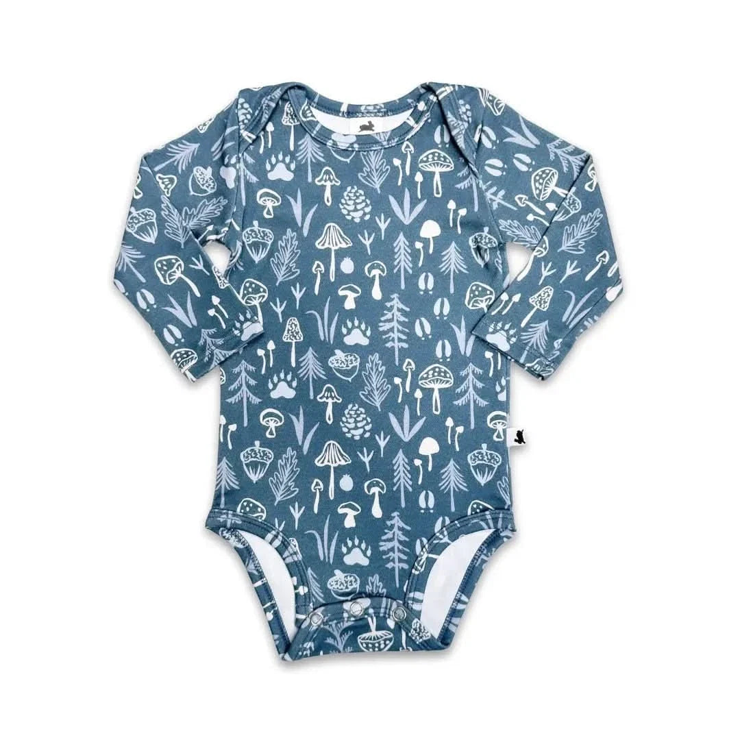 Baby Long-Sleeve Bamboo Bodysuit | Forager