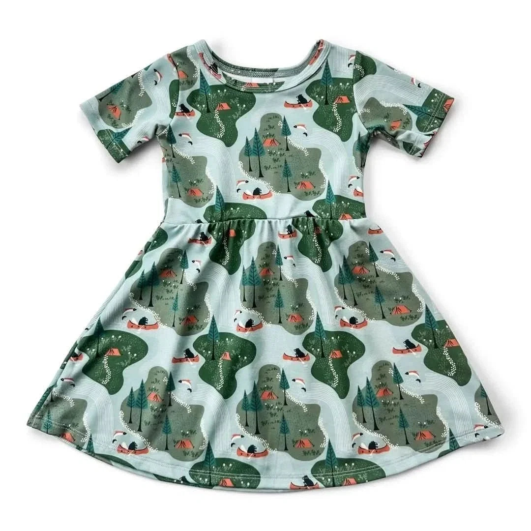 Baby/Kids' Bamboo Daphne Dress | Camping