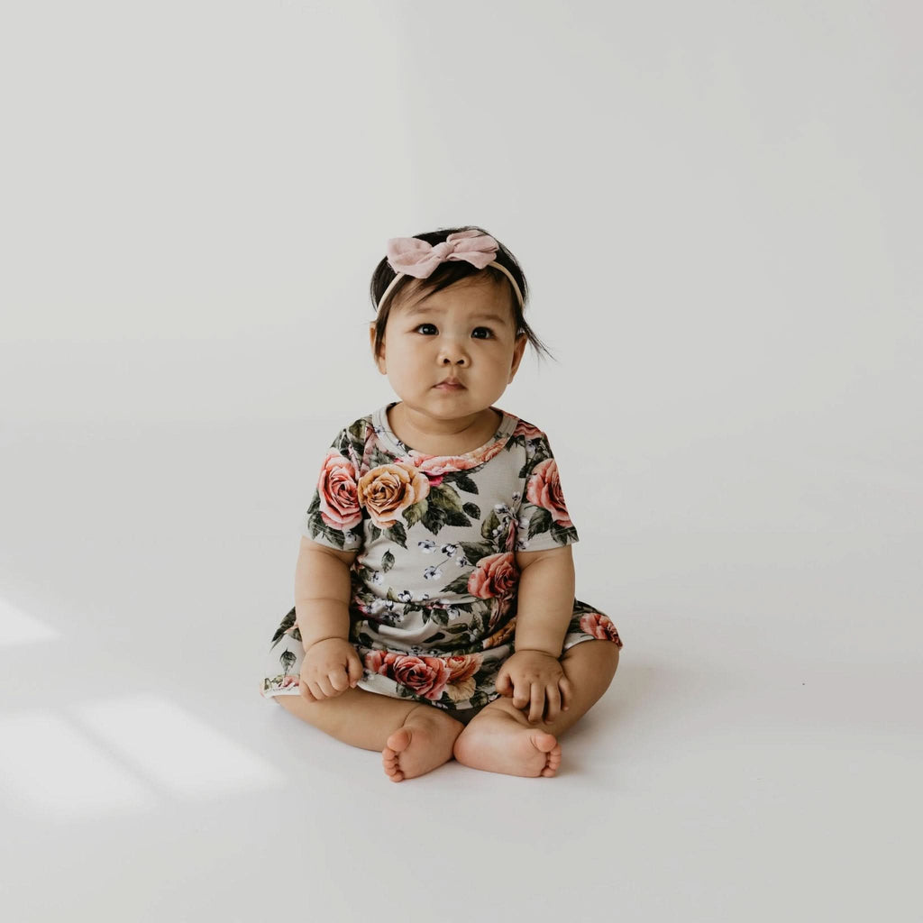 Baby Bamboo Daphne Dress | Antique Floral