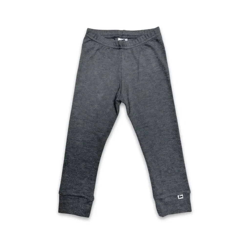 Baby Bamboo Leggings | Charcoal