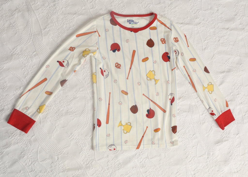 Baseball Pajama Set