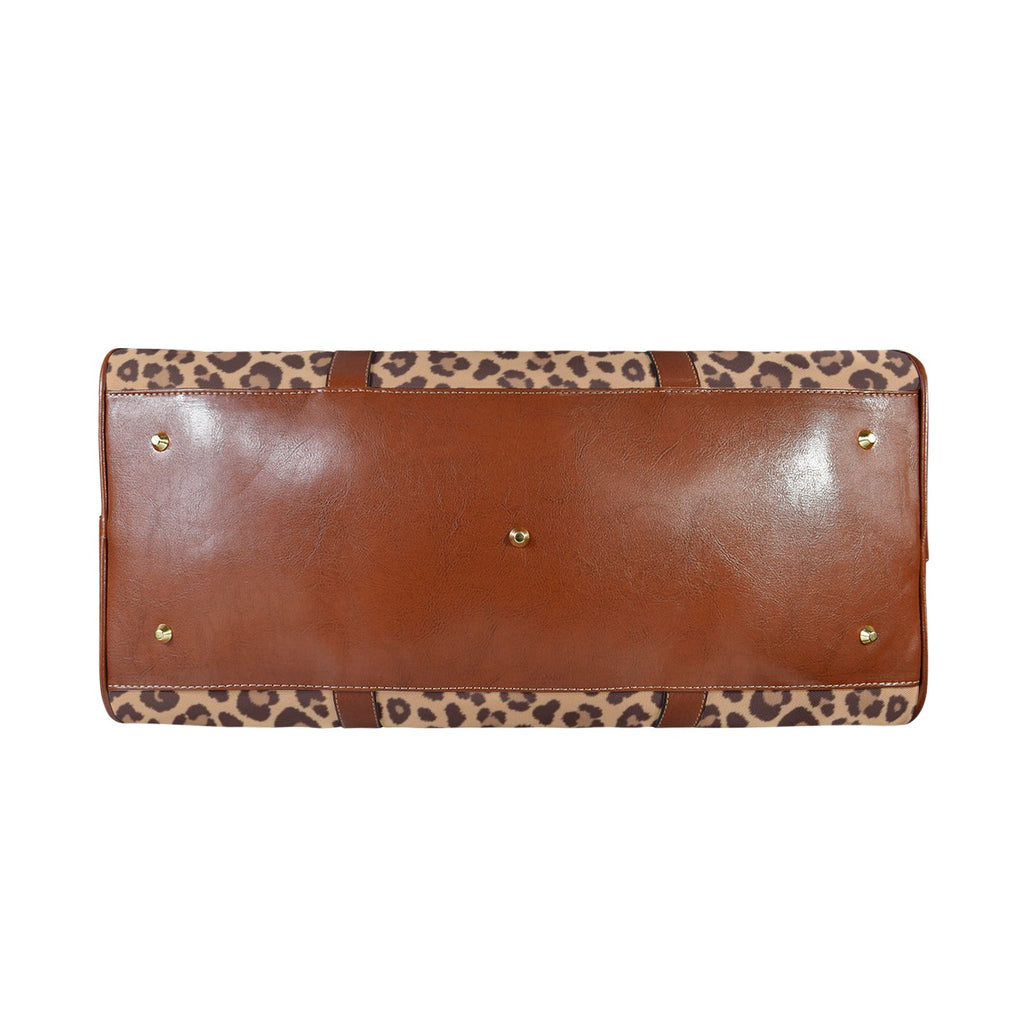 Leopard Lore Upclose Large Travel Bag — Back Alley Exclusive