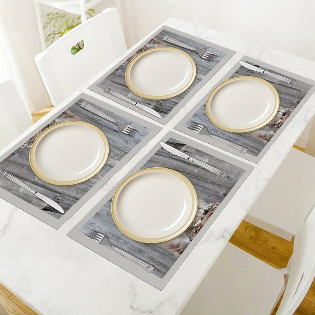 Back Alley Exclusive Signature Print Table Mats