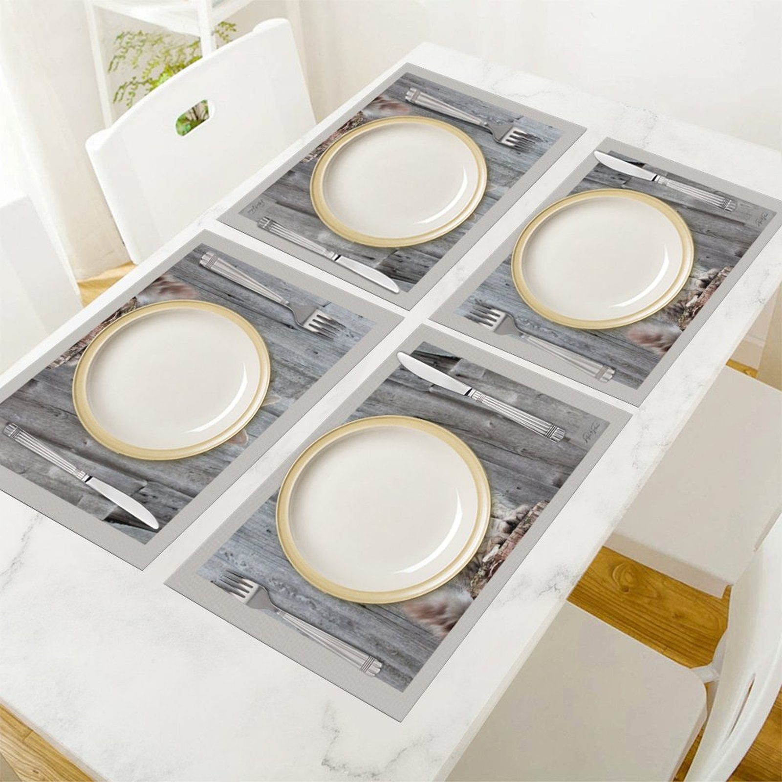 Back Alley Exclusive Signature Print Table Mats