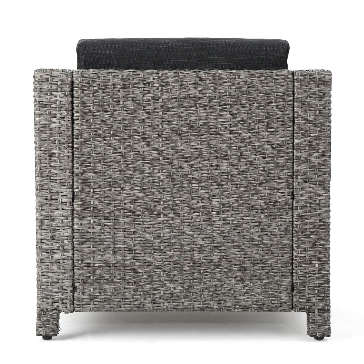 Puerta 4-Piece Outdoor Furniture Set with Water-Resistant Cushions - Rattan
