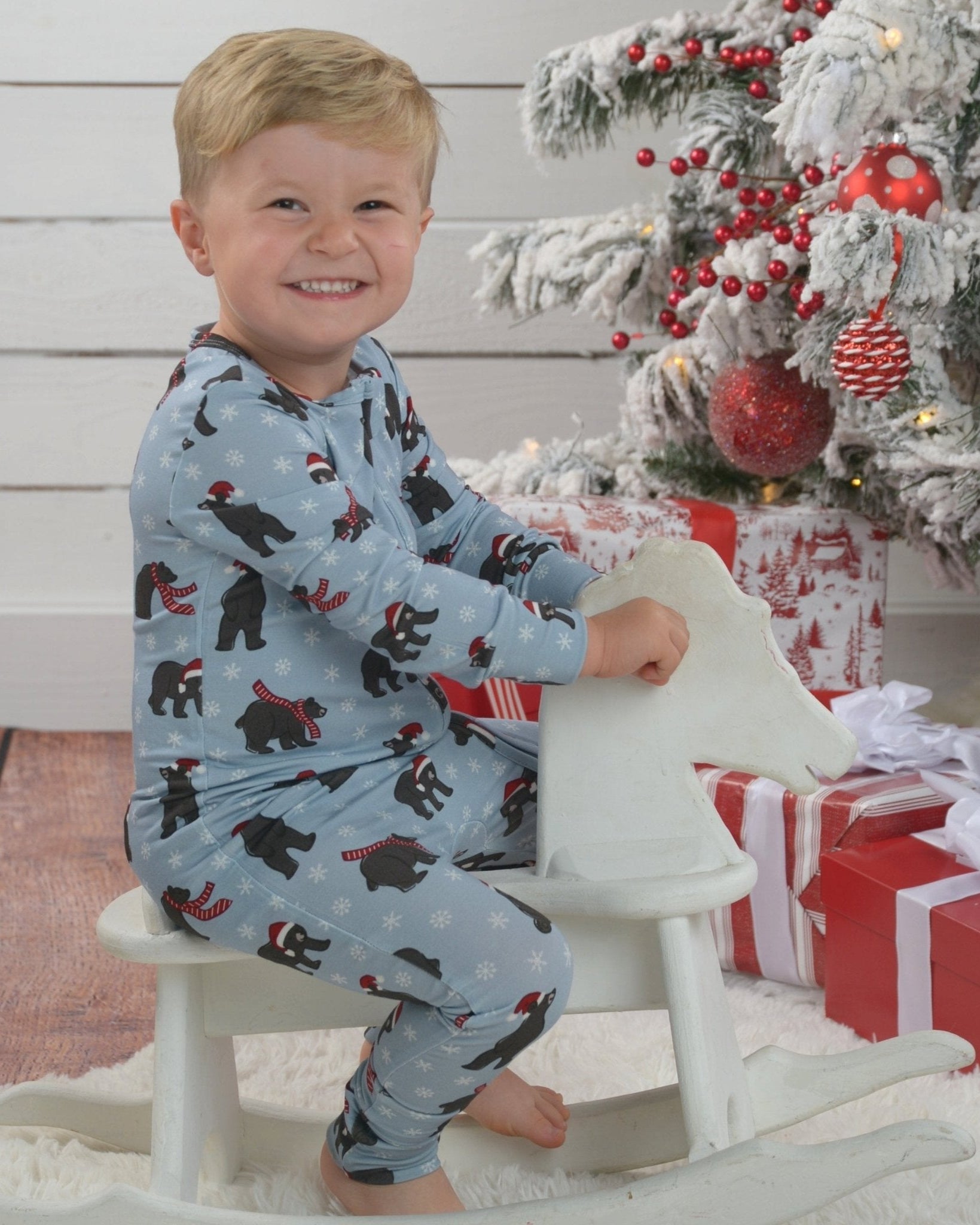 Bear Bamboo Romper