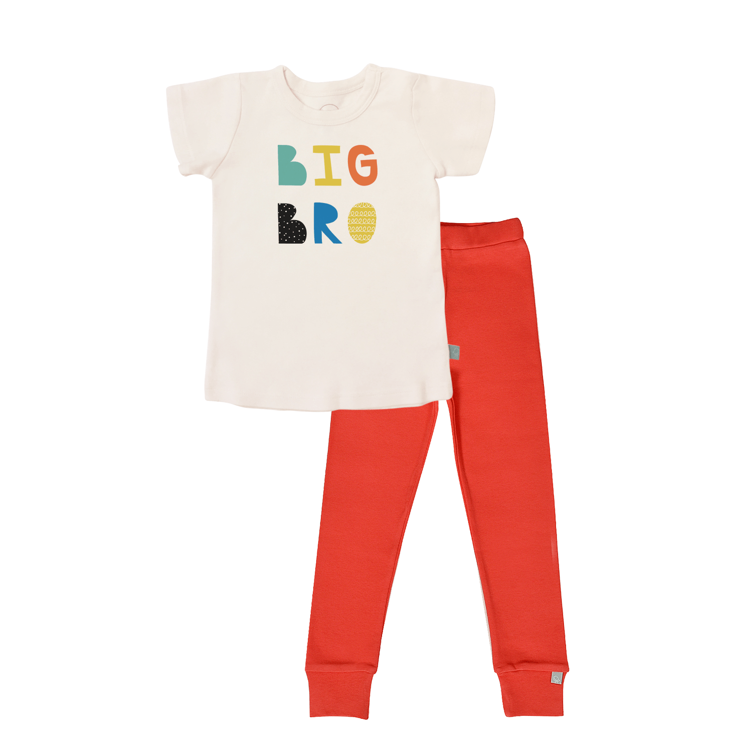 short sleeve pajama set | big bro watermelon