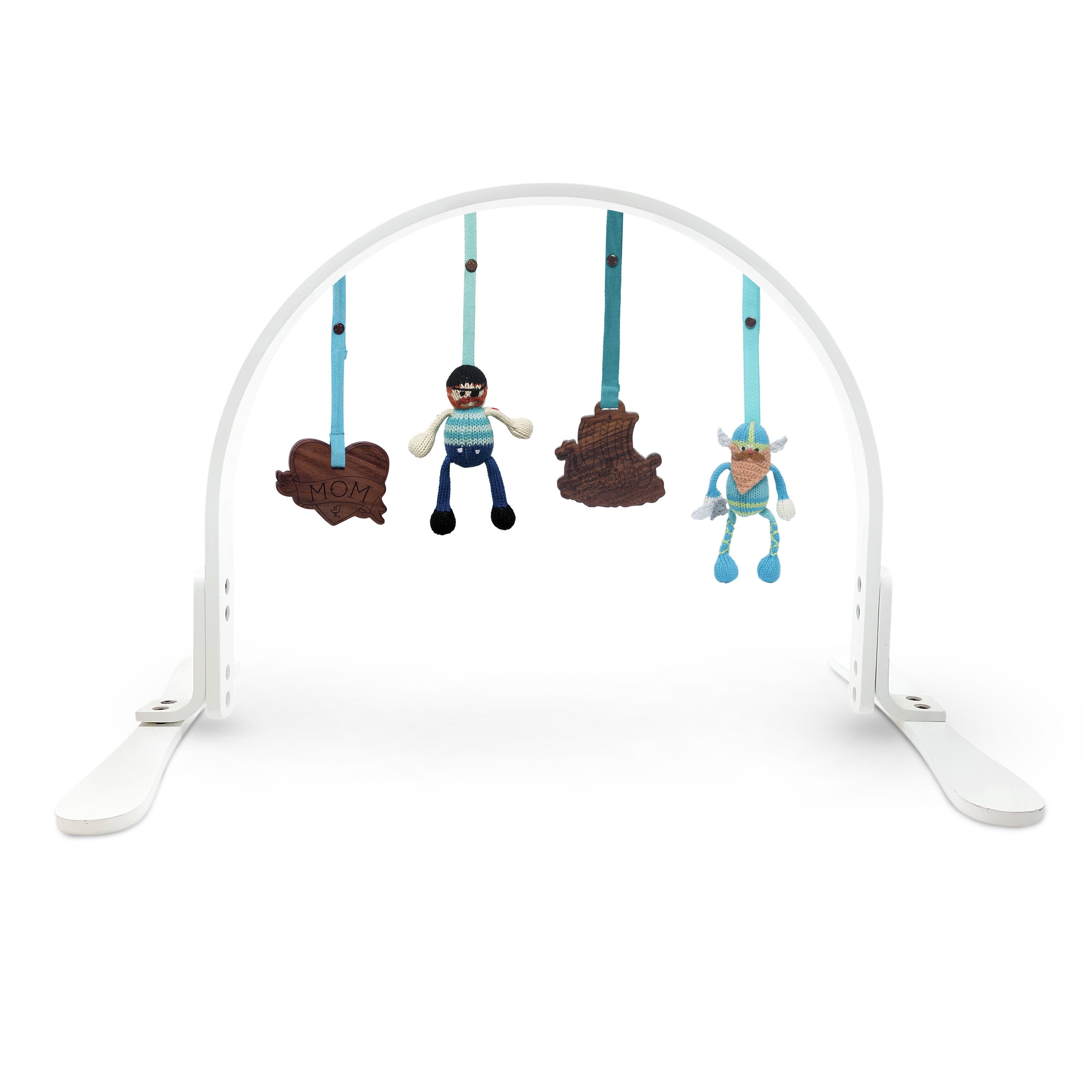 play gym | seas the day - white