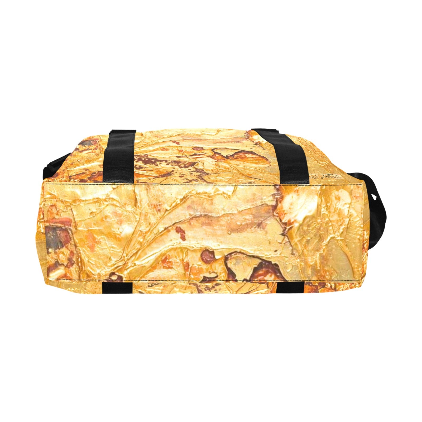Liquid Gold Smaller Duffle Travel Bag — Back Alley Exclusive