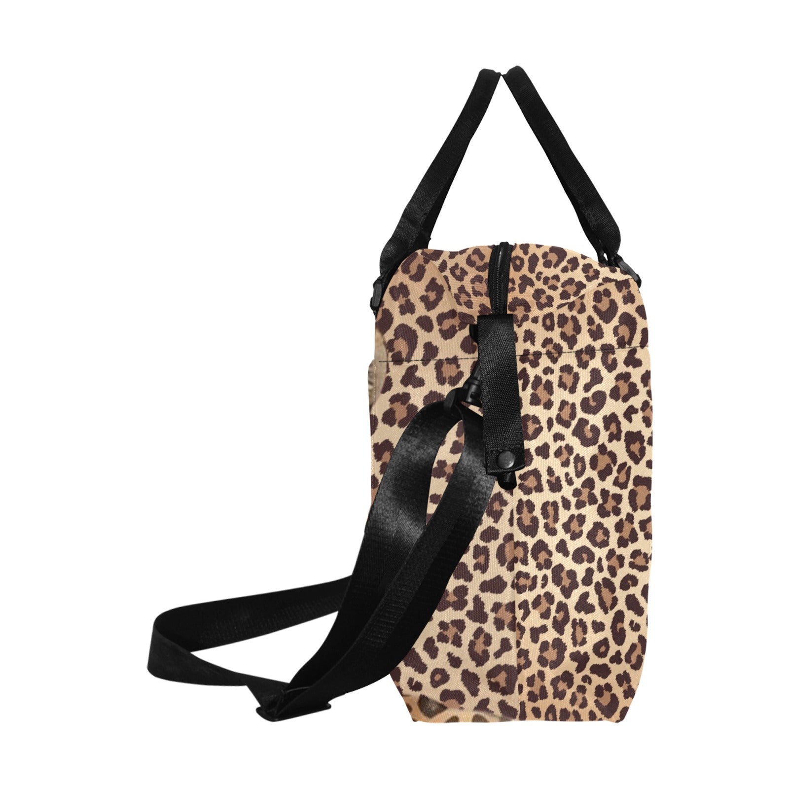 Leopard Lore - Small Travel Bag - with Trolley Sleeve - Back Alley Exclusive