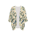 More Roses and Daisies Chiffon Kimono — Back Alley Exclusive