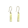 Peace Bar Earrings