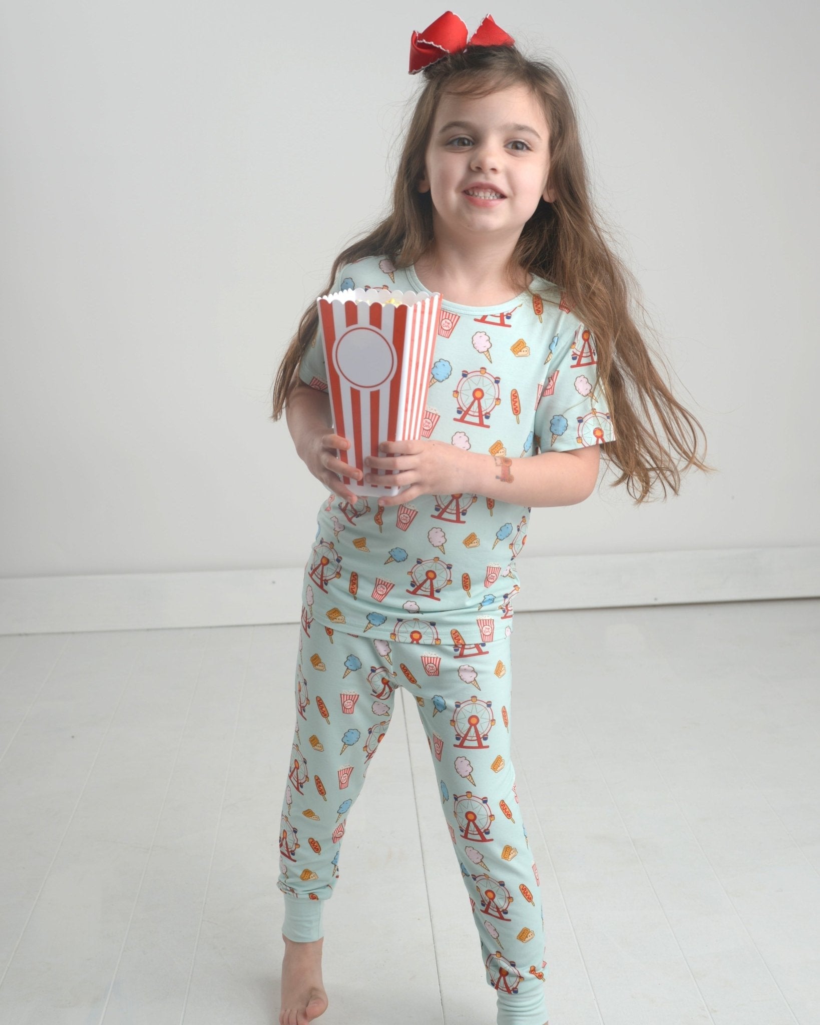 Carnival Bamboo Pajama Set for Kids