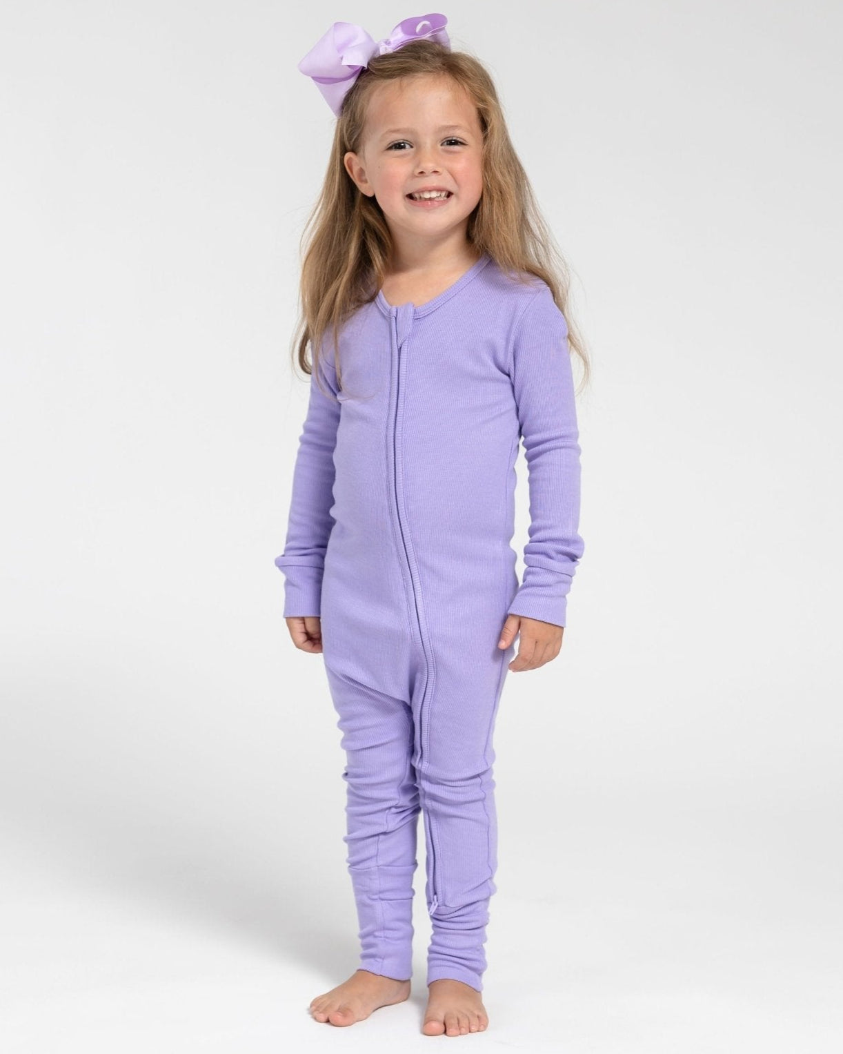 Lavender Bamboo Romper