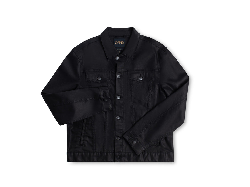 Coated Jean Jacket