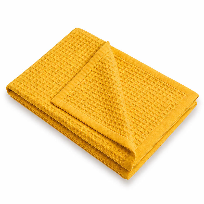 couverture nid abeille legere baby papate honey gots bio bébé