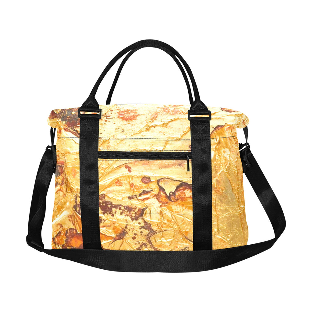 Liquid Gold Smaller Duffle Travel Bag — Back Alley Exclusive