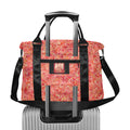 Red Roses Smaller Duffle Travel Tote — Back Alley Exclusive