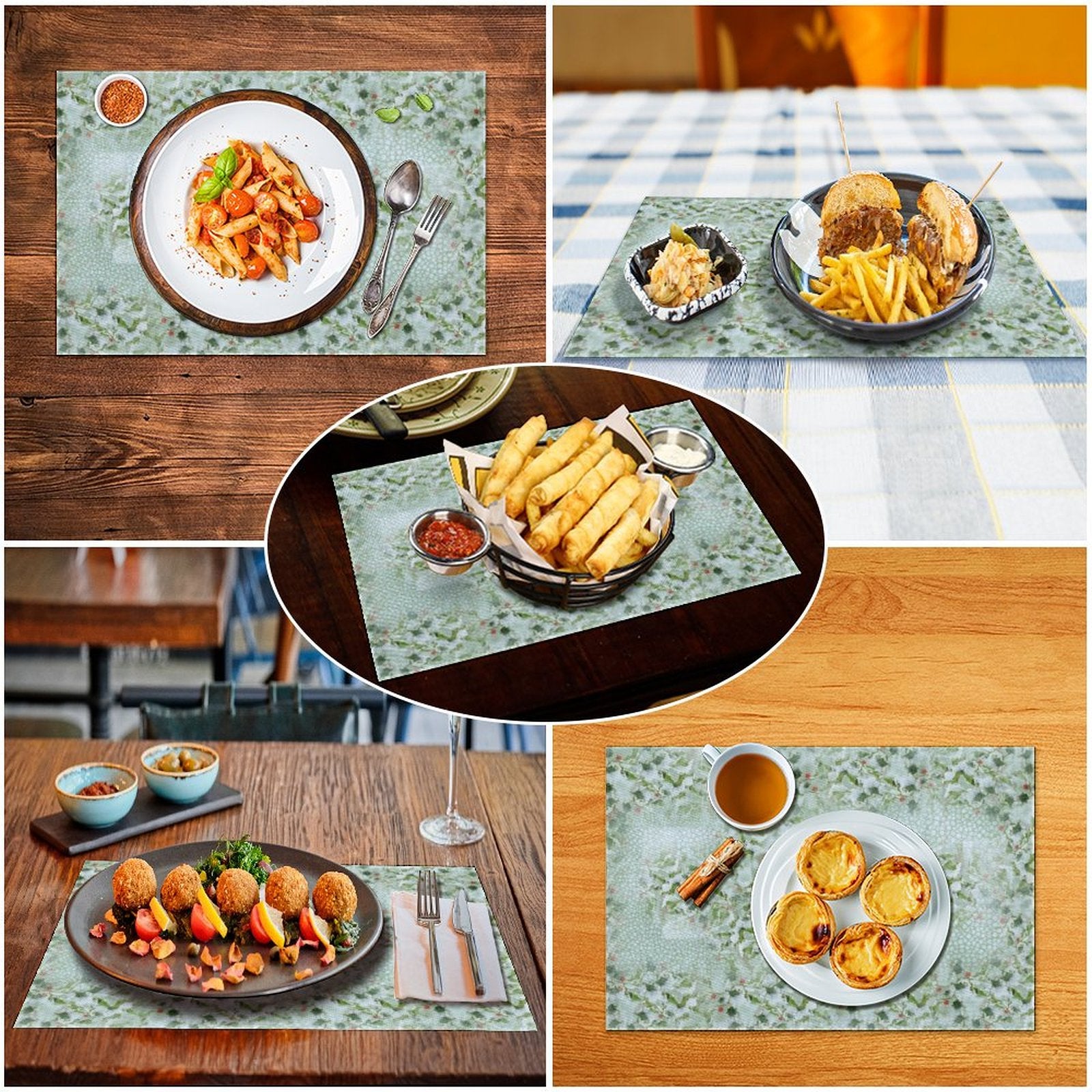 Back Alley Exclusive Signature Print Table Mats
