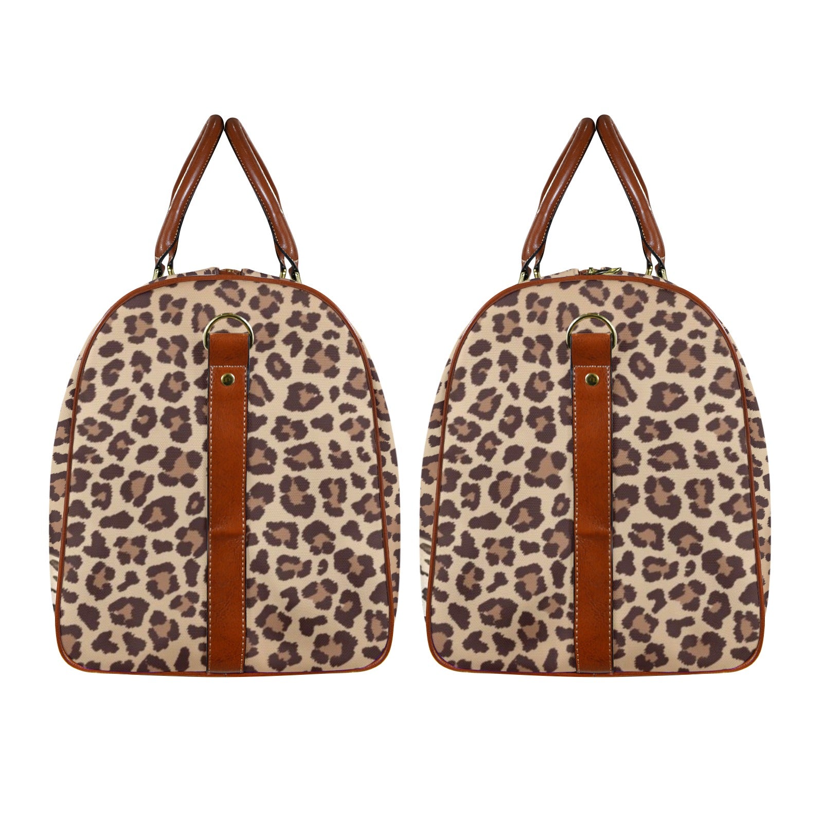 Leopard Lore -Upclose - Large Travel Bag - Exclusive Design